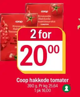 Coop Extra Coop hakkede tomater tilbud