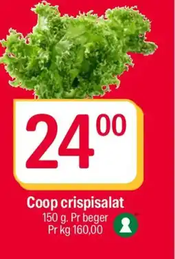 Coop Extra Coop crispisalat tilbud