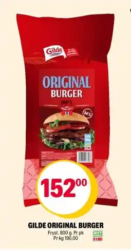 Coop Extra Gilde original burger tilbud