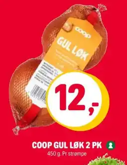 Coop Extra Coop gul løk 2 pk tilbud