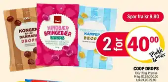 Coop Extra Coop drops tilbud