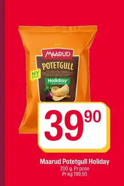 Coop Extra Maarud Potetgull Holiday tilbud