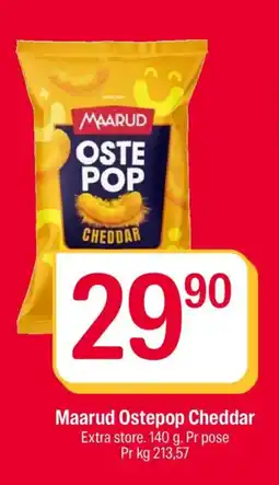 Coop Extra Maarud Ostepop Cheddar tilbud