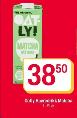 Coop Extra Oatly Havredrikk Matcha tilbud
