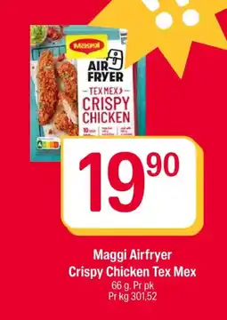 Coop Extra Maggi Airfryer Crispy Chicken Tex Mex tilbud