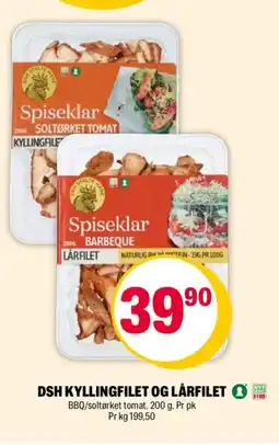Coop Extra DSH Kyllingfilet og lårfilet tilbud