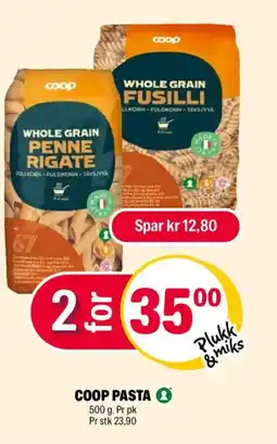 Coop Extra Coop pasta tilbud