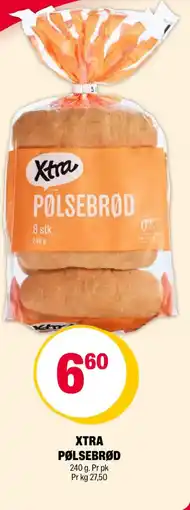 Coop Extra Xtra pølsebrød tilbud