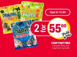 Coop Extra Coop partymix tilbud