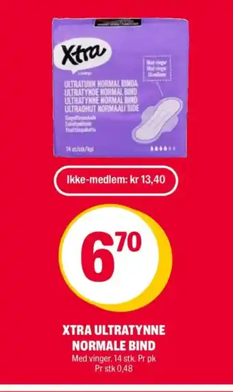 Coop Extra Xtra ultratynne normale bind tilbud