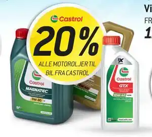 ALLE MOTOROLJER TIL BIL FRA CASTROL
