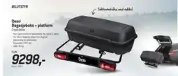 Thansen Bagasjeboks + platform tilbud