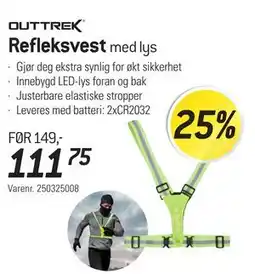 Thansen Refleksvest tilbud
