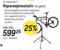 Thansen Reparasjonsstativ tilbud