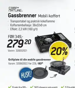 Thansen Gassbrenner tilbud