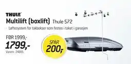 Thansen Multilift (boxlift) tilbud