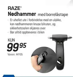 Thansen Nødhammer tilbud