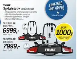 Thansen Sykkelstativ tilbud