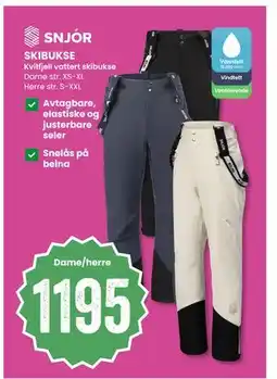 Sport Outlet SKIBUKSE tilbud