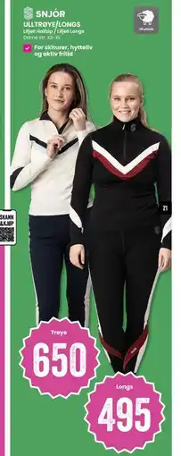 Sport Outlet ULLTRØYE/LONGS tilbud