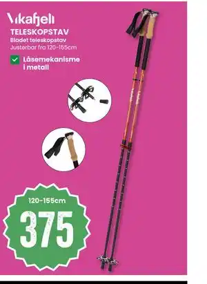 Sport Outlet TELESKOPSTAV tilbud