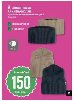 Sport Outlet PANNEBÅND/LUE tilbud