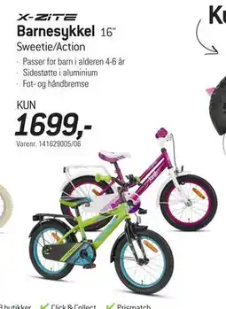 Thansen Barnesykkel tilbud