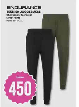 Sport Outlet TEKNISK JOGGEBUKSE tilbud