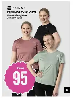 Sport Outlet TRENINGS T-SKJORTE tilbud