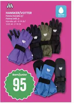 Sport Outlet HANSKER/VOTTER tilbud