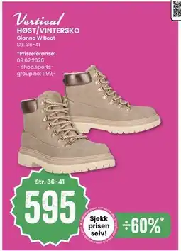 Sport Outlet HØST/VINTERSKO tilbud