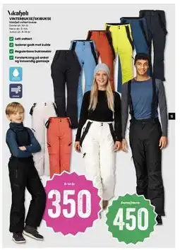 Sport Outlet VINTERBUKSE/SKIBUKSE tilbud