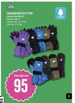 Sport Outlet HANSKER/VOTTER tilbud