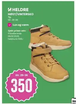 Sport Outlet HØST/VINTERSKO tilbud