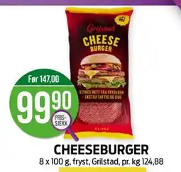 Kiwi CHEESEBURGER tilbud