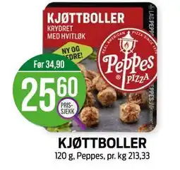 Kiwi KJØTTBOLLER tilbud