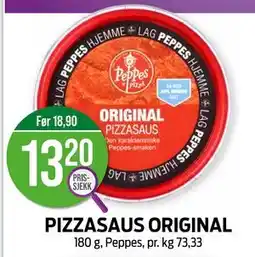 Kiwi PIZZASAUS ORIGINAL tilbud