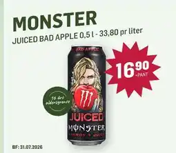 Holdbart MONSTER tilbud