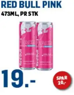 Price Lagerbutikk RED BULL Pink tilbud