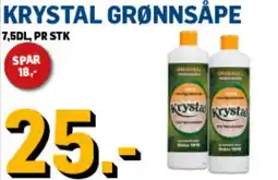 Price Lagerbutikk KRYSTAL Grønnsåpe tilbud