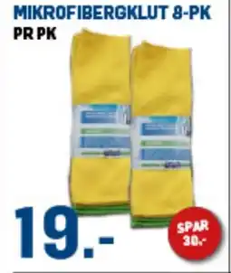 Price Lagerbutikk Mikrofibergklut 8-pk tilbud