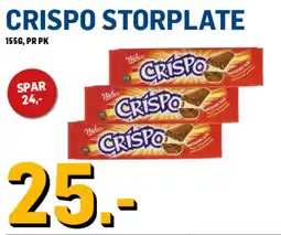 Price Lagerbutikk CRISPO Storplate tilbud