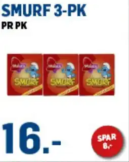 Price Lagerbutikk Smurf 3-pk tilbud