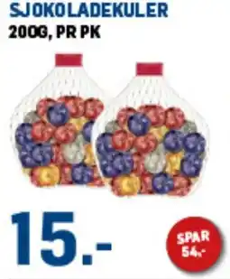 Price Lagerbutikk Sjokoladekuler tilbud