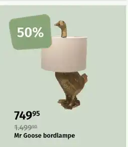 Nille Mr goose bordlampe tilbud