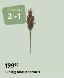 Nille Kunstig blomst tamarix tilbud