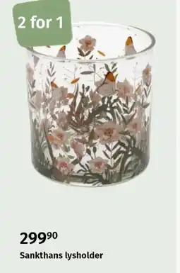 Nille Sankthans lysholder tilbud