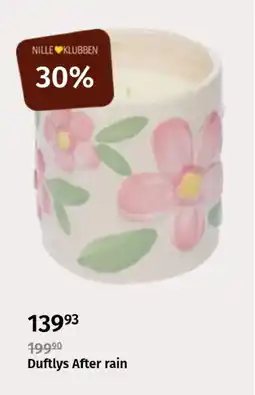 Nille Duftlys after rain tilbud