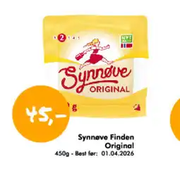 Havaristen SYNNØVE Finden original tilbud