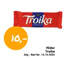 Havaristen NIDAR Troika tilbud